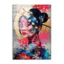 Wallity UV-726 Cuadro Decorativo de Vidrio Templado Multicolor 70 x 100 cm